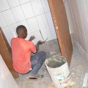 Pose carrelage mural/m2